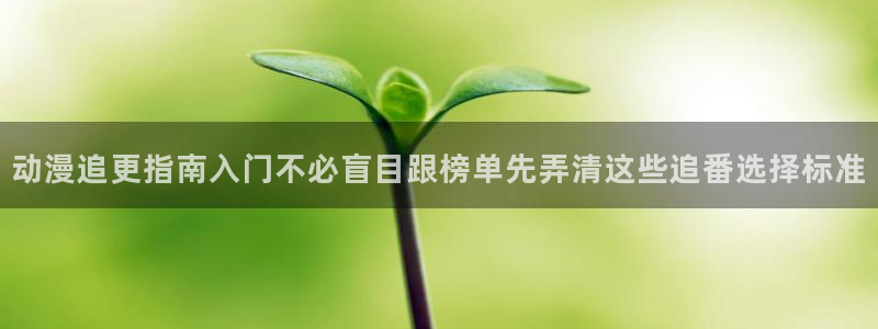 动漫天堂日漫推荐:动漫追更指南入门不必盲目跟榜单先弄清这些追番选择标准配图